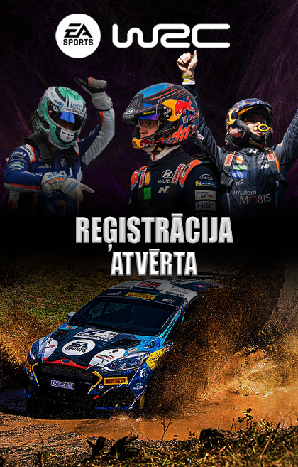 LRL WRC 2.SEZONAS reģistrācija atvērta!
