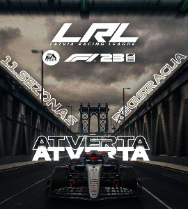 LRL F1  11.sezonas reģistrācija atvērta!